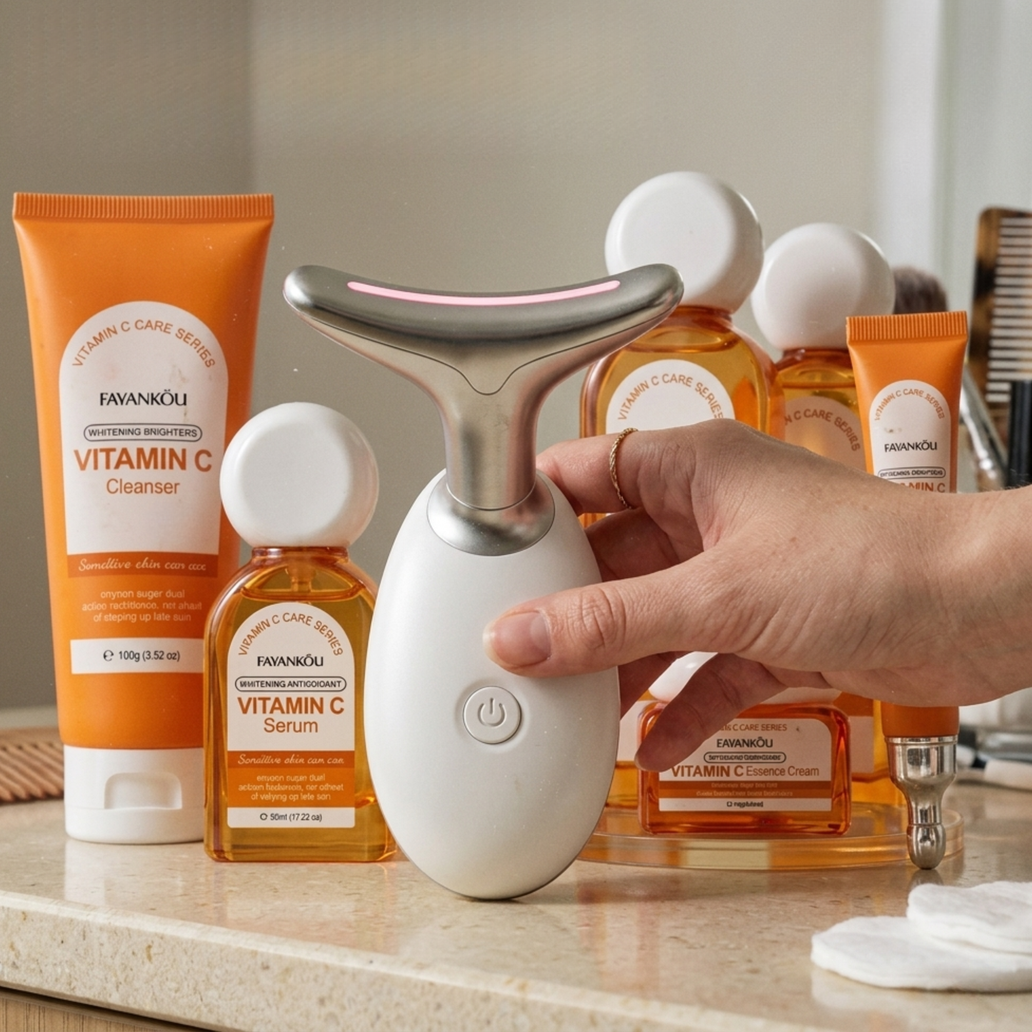 Glow System™ (DermaPulse + Vitamin C Kit)